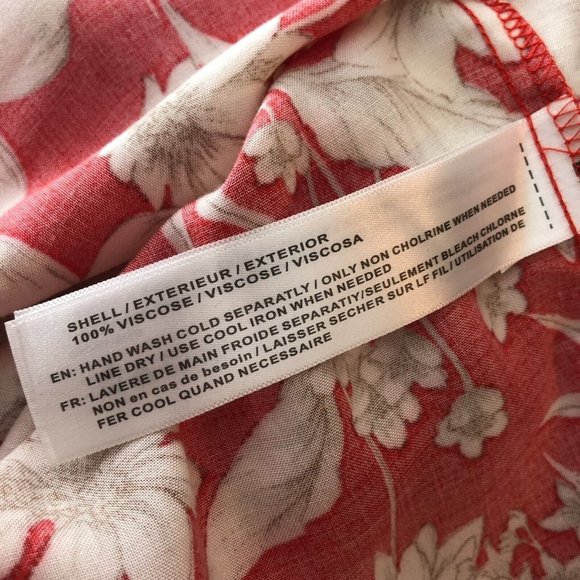 As U Wish Maxi Dress Slit Floral Sleeveless Ruffle Keyhole Back Orange XS - Picture 4 of 4